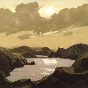 "Teifi Pool" by Sir Kyffin Williams