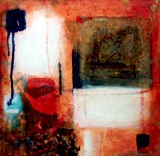 Earth Light. Blue Square