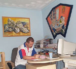 The editor - Nigel Williams (pretending to work)